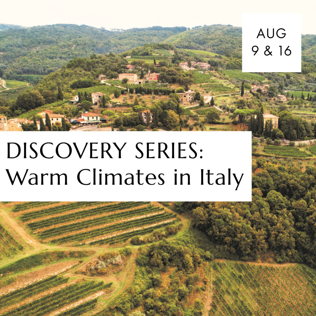 Discovery Series: Warm Climates in Italy| ROCO Winery